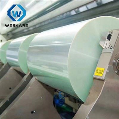 50um   Clear   Tahan panas   PET   Silikon   Dilapisi   Release   Film   Polyester   Liner